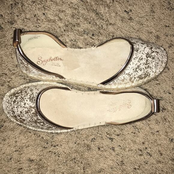 Seychelles Los Angeles gold metallic size 7 - Picture 5 of 15